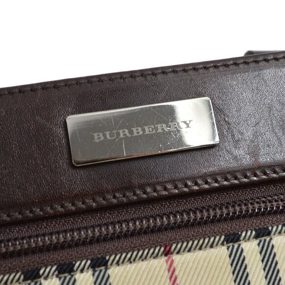 Burberry Beige Burberry Check Shoulder Bag - Picture 9 of 9